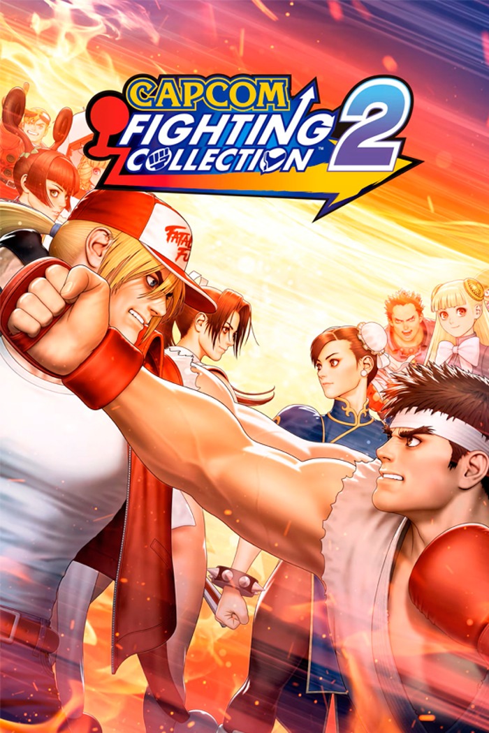 Carátula de Capcom Fighting Collection 2